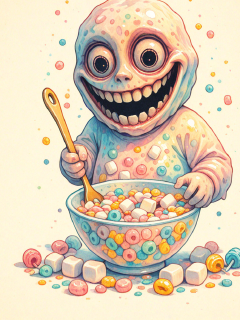 Cereal Horror (Style) [Chroma, Flux, Illu, Klein9B, Z-Image]