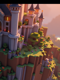 Cube World (Minecraft RTX/Voxel Style) [Chroma, Flux, Illu, Klein9B, Qwen, Z-Image]