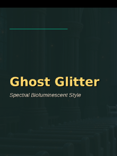 Ghost Glitter (World Morph/Style) [Flux, Illu, Qwen]
