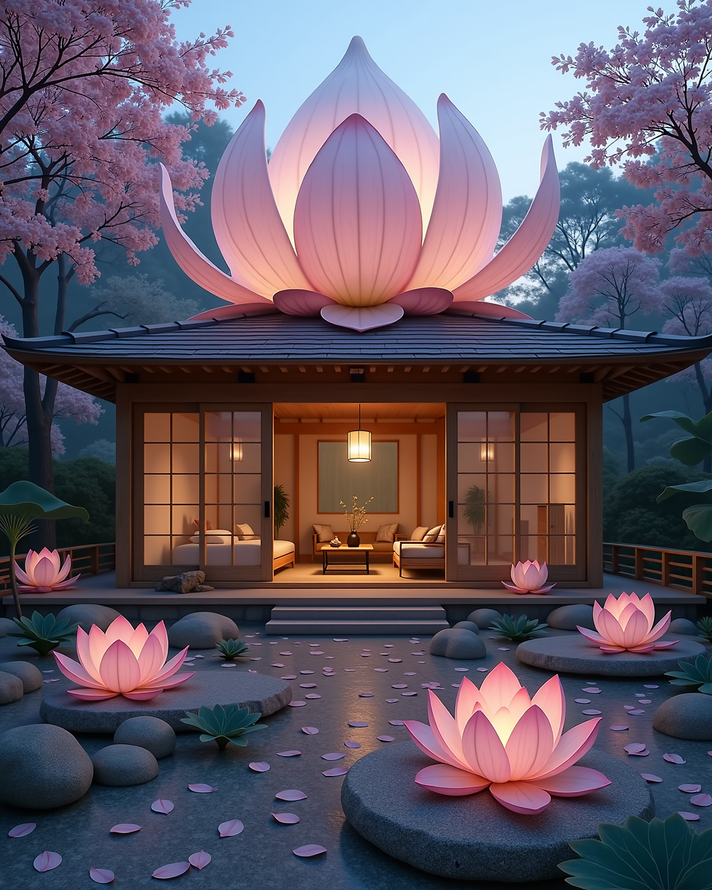 Lotus Mountain (World Morph) [Chroma, Flux, Illu, Klein9B, Z-Image]